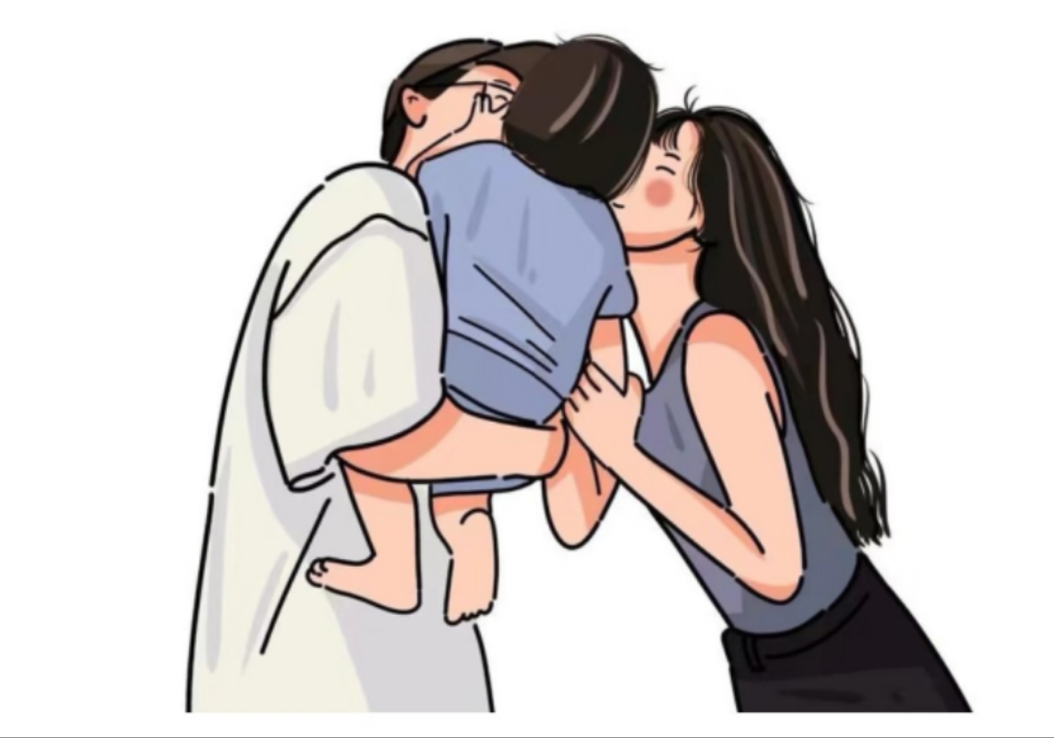 家长与孩子交流